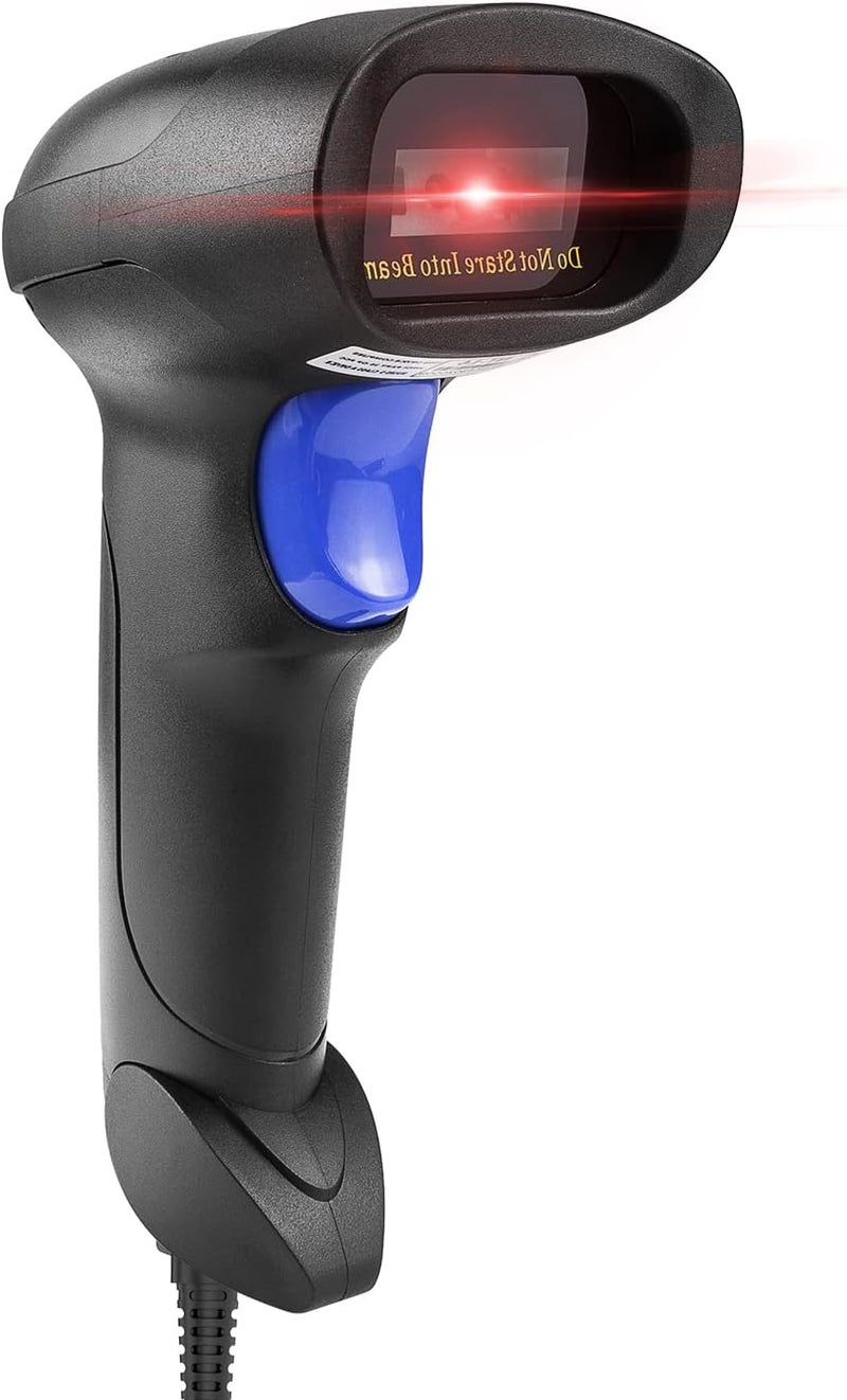 NetumScan Handheld USB QR Barcode Scanner Reader for Computers, Handheld Wired Automatic 1D 2D Image Bar Code Scanners for Mobile Payment, Store, Supermarket, Warehouse - Image 1